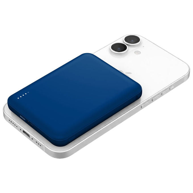 Celly COLMAGPB5000BL Batteria Portatile 5000 mAh Carica Wireless 15 W USB Tipo C colore Blu