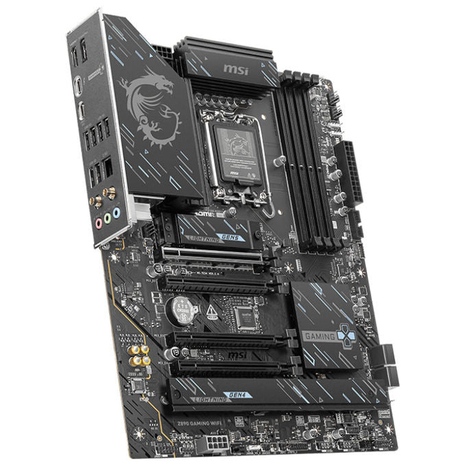 MSI 7E54-006R Z890 Gaming WIFI Scheda Madre ATX Socket LGA 1851 DDR5 256 GB Wi-Fi 7 Bluetooth 5.4 2.5G Ethernet Intel Z890