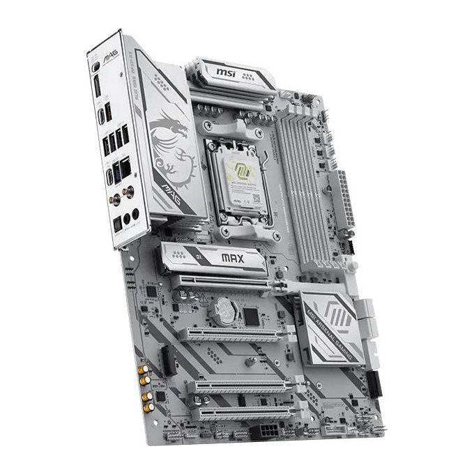MSI MAG B850 Gaming Plus Max WiFi Scheda madre ATX AMD B850 Socket AM5 DDR5 PCIe 5.0 Wi-Fi 7 colore Bianco