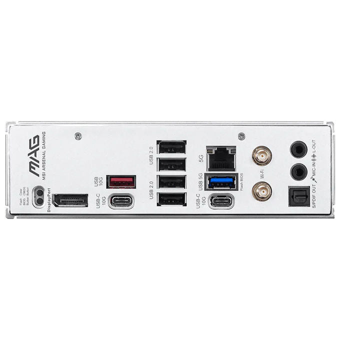 MSI MAG B850 Gaming Plus Max WiFi Scheda madre ATX AMD B850 Socket AM5 DDR5 PCIe 5.0 Wi-Fi 7 colore Bianco