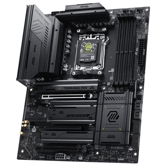 MSI 7E59-018R MAG X870E TOMAHAWK MAX WIFI Scheda Madre ATX Socket AM5 DDR5 Wi-Fi 7 Bluetooth 5.4 5GbE colore Nero