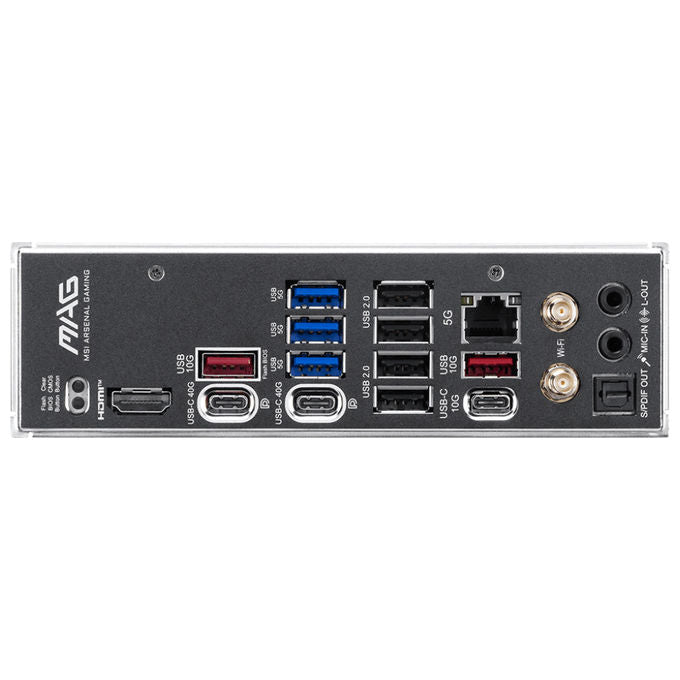 MSI 7E59-018R MAG X870E TOMAHAWK MAX WIFI Scheda Madre ATX Socket AM5 DDR5 Wi-Fi 7 Bluetooth 5.4 5GbE colore Nero