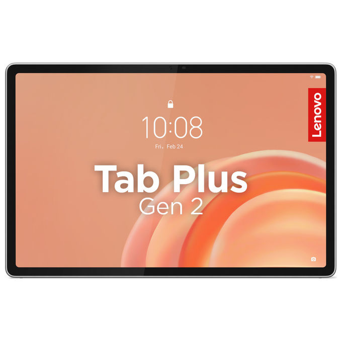Lenovo ZAHT0032SE Tab Plus Gen 2 Tablet Display 12.1'' 2.5K 2560x1600 IPS 120Hz RAM 8GB Memoria 128GB UFS WiFi 6 Android 16 Celestial White colore Bianco