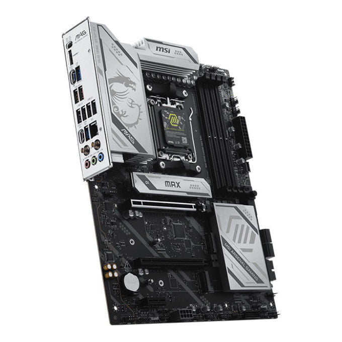 MSI 7E86-001R MAG X870E GAMING MAX WIFI Scheda Madre ATX AM5 DDR5 8200+ MT-s PCIe 5.0 x16 M.2 Gen5 Wi-Fi 7 LAN 5G USB4 40Gbps