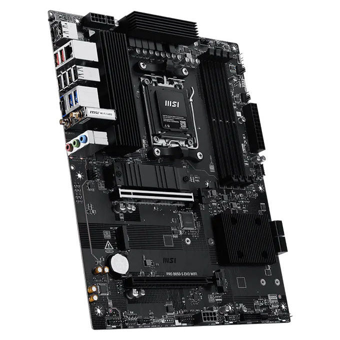 MSI PRO B850-S EVO WIFI Scheda madre Socket AM5 ATX DDR5 colore Nero