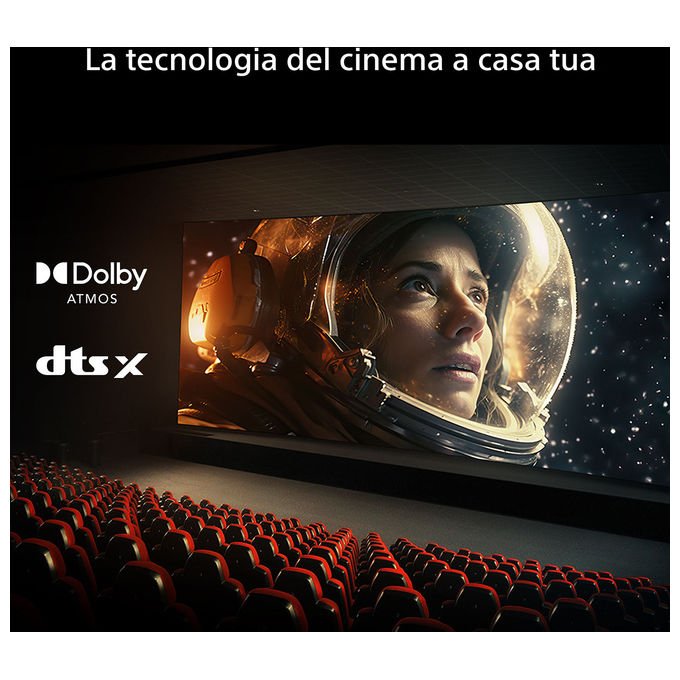 Sony HT-A7100KIT Soundbar 5.1.2 canali con Subwoofer Dolby Atmos DTS:X Voice Zoom 3 colore Nero