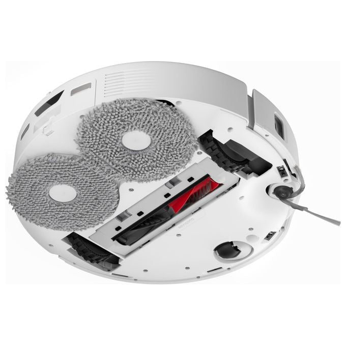 Roborock 8.01.1201 Qrevo Curv Robot aspirapolvere e lavapavimenti Navigazione LiDAR Aspirazione 18.500 Pa Stazione 3.0 Auto-svuotamento e Asciugatura colore Bianco