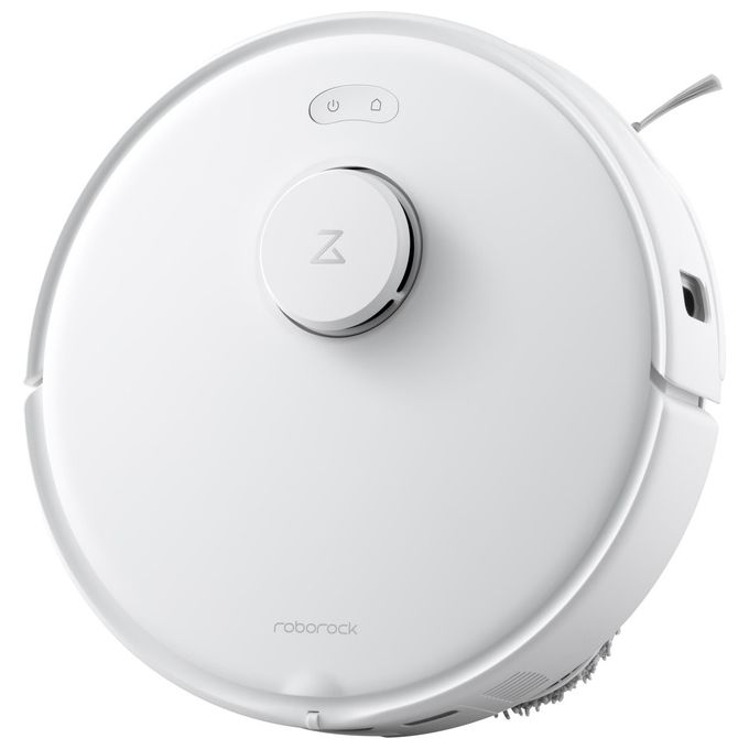 Roborock 8.01.1201 Qrevo Curv Robot aspirapolvere e lavapavimenti Navigazione LiDAR Aspirazione 18.500 Pa Stazione 3.0 Auto-svuotamento e Asciugatura colore Bianco