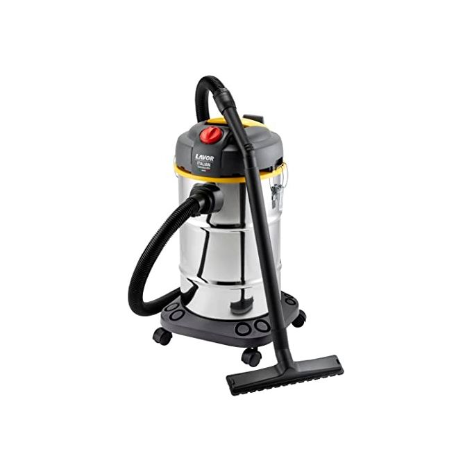 Lavor Bidone VTP 30 Aspirapolvere Solidi-Liquidi Fusto Inox 30 Litri 1400W