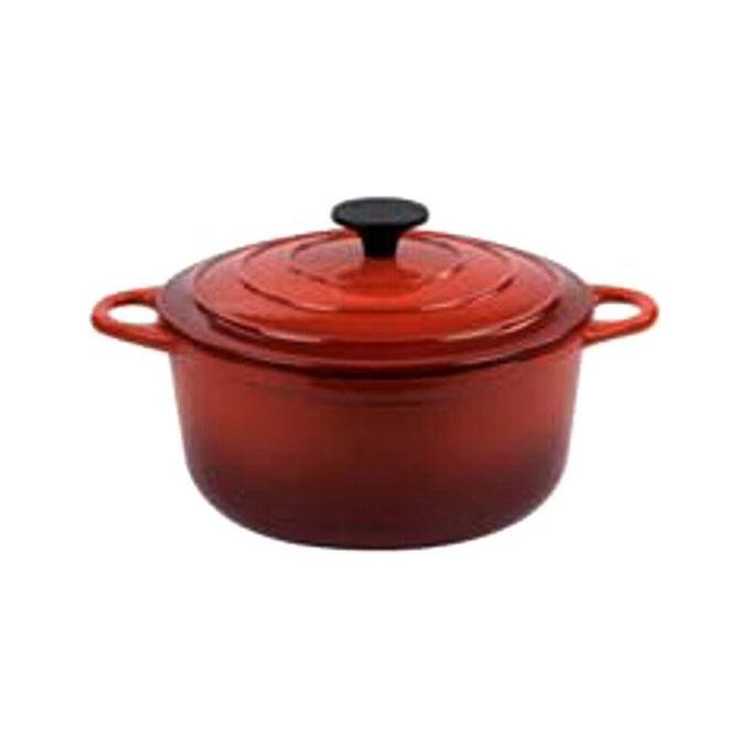 Ilsa Casseruola Ghisa Tonda Con Cop Normandie Cm 24