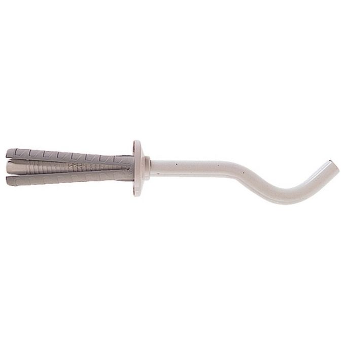 Fischer TF 7-75 B Mensola per Radiatore Tubolare Termosifone in Ghisa per Pieni e Semipieni 2 Staffe per Confezione