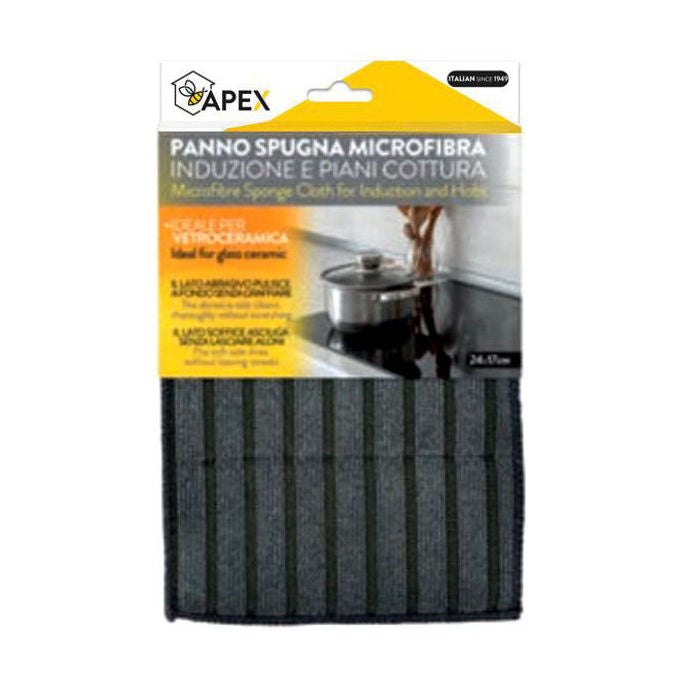 Apex 15095 Panno Piani Induzione Microfibra 24x17cm