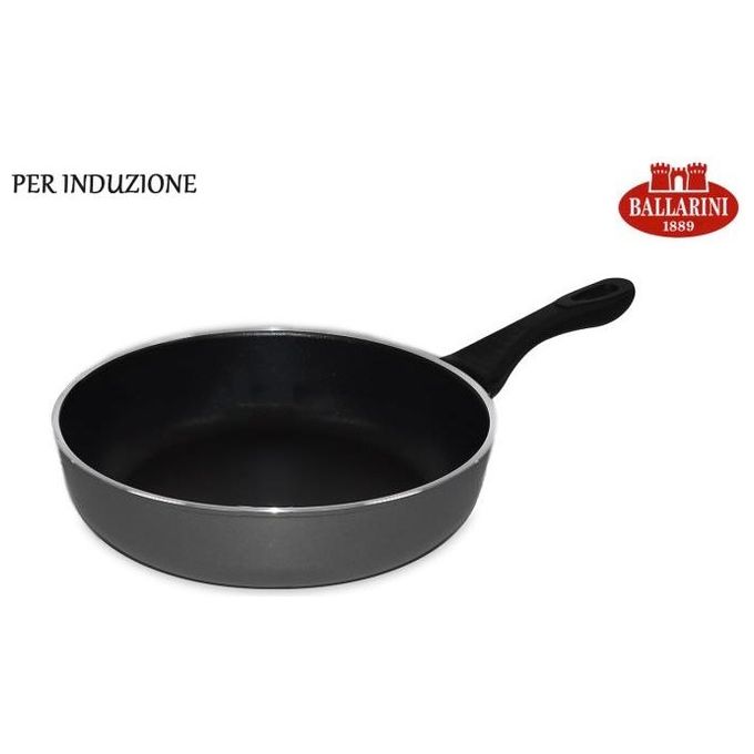 Ballarini Padella Alta per induzione con un manico Linea 130 cm 24