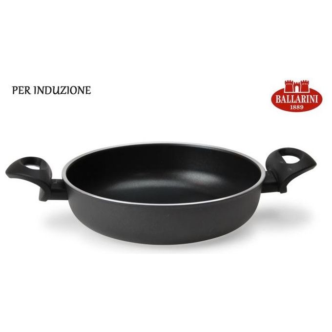 Ballarini Tegame per induzione con 2 manici Linea Cm 24