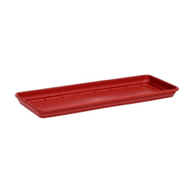 Stefanplast Sottovaso in Plastica medio Rettangolare Coccio 50X17