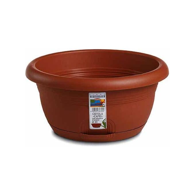 Stefanplast Ciotola Medio Riserva Acqua Coccio 20 H.10