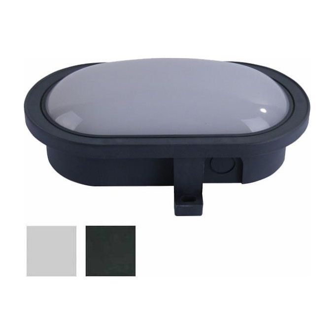 Velamp Plafoniera Tartaruga Nera Led Cm 17