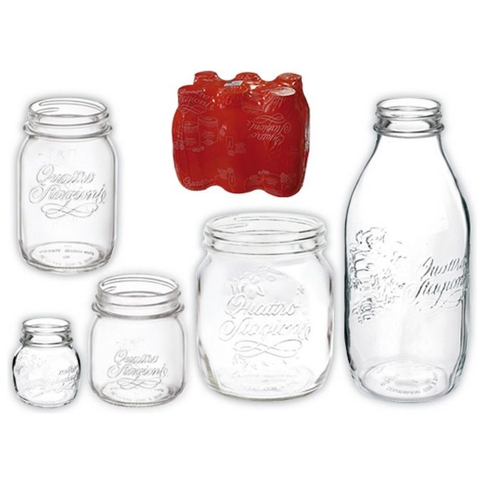Bormioli Vaso Quattro Stagioni Tapp86 Mm.Cc700 6Pz