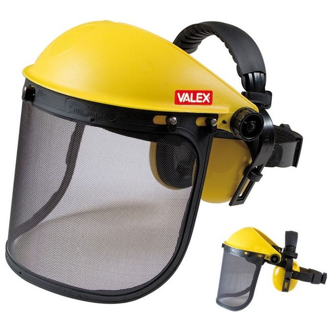 Valex Visiera A Rete Regolabile Con Cuffie
