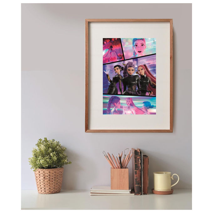 Clementoni 21760 Puzzle 300pz K-Pop Demon Hunters dimensione 33,5cm x 48,5cm colore Multicolore
