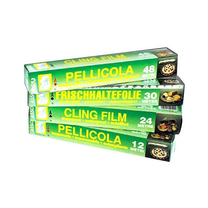 Pellicola Alimenti Trasparente M 30 H 0,28 Asso