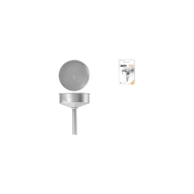 Bialetti Ricambi Include 1 Filtro a Imbuto Compatibile con Moka Orzo Express Bialetti 2 Tazze