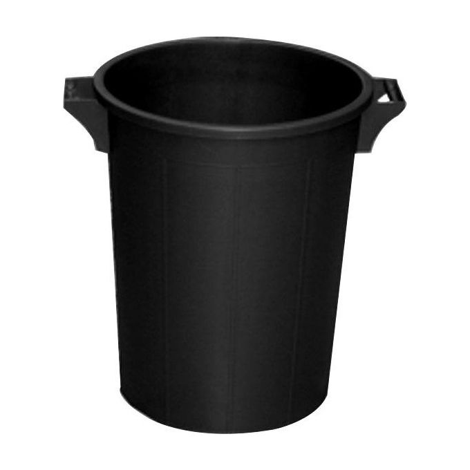 Ics Bidone Immondizia Nero 41 H 49 L 50