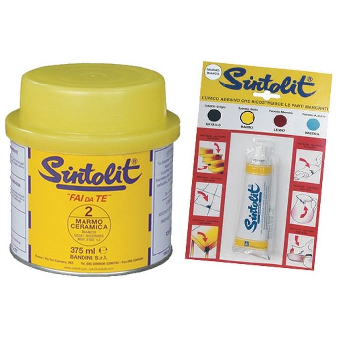 Stucco Per Marmo Sintolit Bianco Tubetti Ml.60