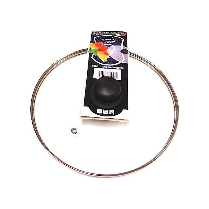 Metalsomma Coperchio in vetro cm 28