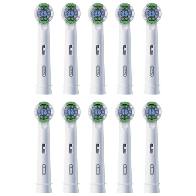 Oral-B EB20RX Testina di Ricambio PRO Precision Clean con Setole a X 10 Pezzi colore Bianco