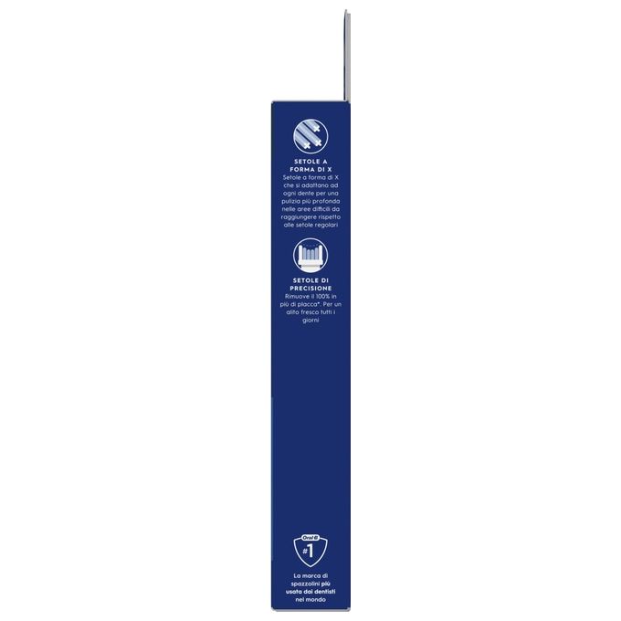 Oral-B EB20RX Testina di Ricambio PRO Precision Clean con Setole a X 10 Pezzi colore Bianco