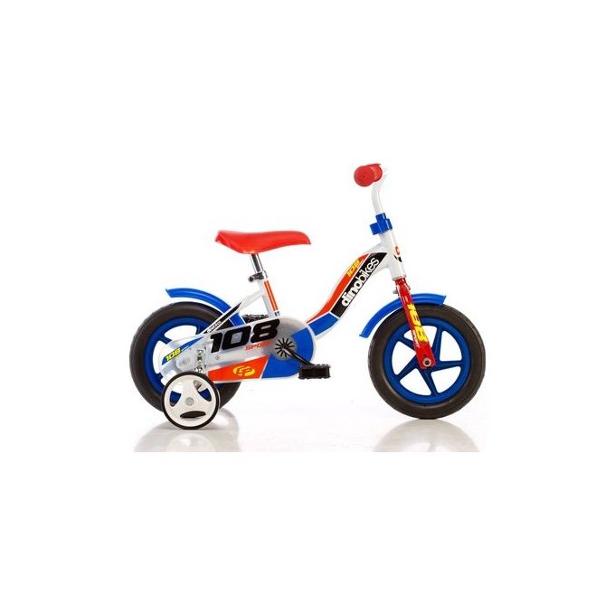 Dino Bikes Bicicletta Bambino 10 pollici Blu