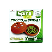 Spirali Antizanzare Vulcano Diffusore Coccio 10 Spirali