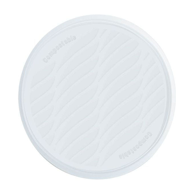 Natural Bibo Piatto per Pizza Bianco 8 Pezzi