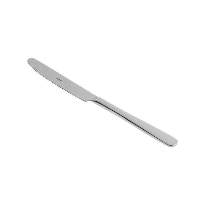 Set 2 Coltelli da Tavola Pesanti Gurmelux in Acciaio Inox
