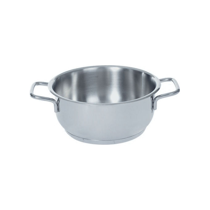 Casseruola Chic 22 Cm 2 Manici Acciaio Inox