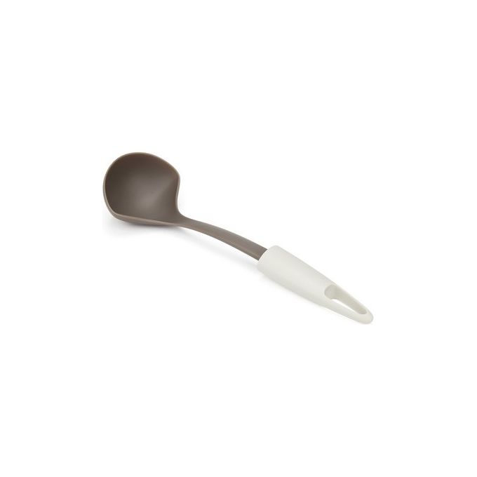 Mestolo con Manico Grigio Chiaro in Nylon e Polipropilene