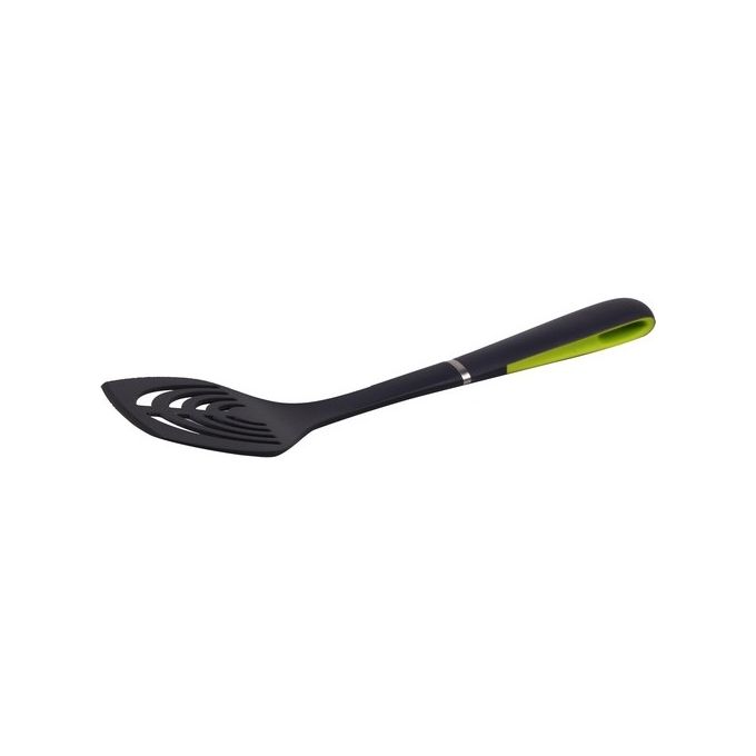 Paletta da Fritto in Nylon con Manico in Polipropilene Grigio Scuro-Verde