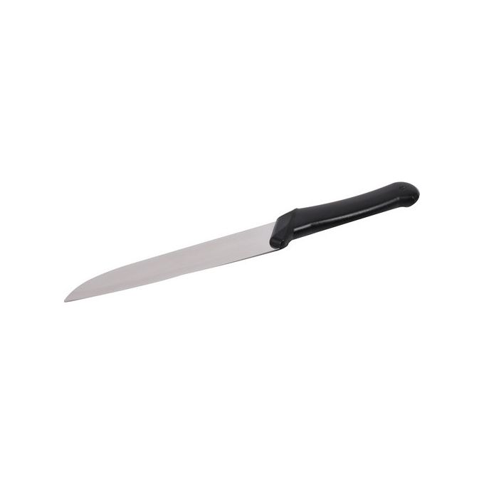 Coltello Santoku Kitchen World Manico Nero 18 Cm