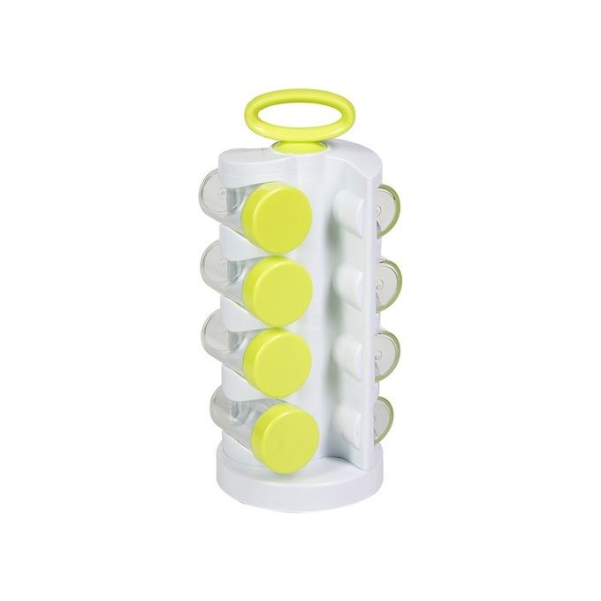 Porta Spezie in Plastica Verde