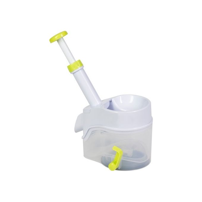 Snocciolatore in Plastica Bianco-Verde