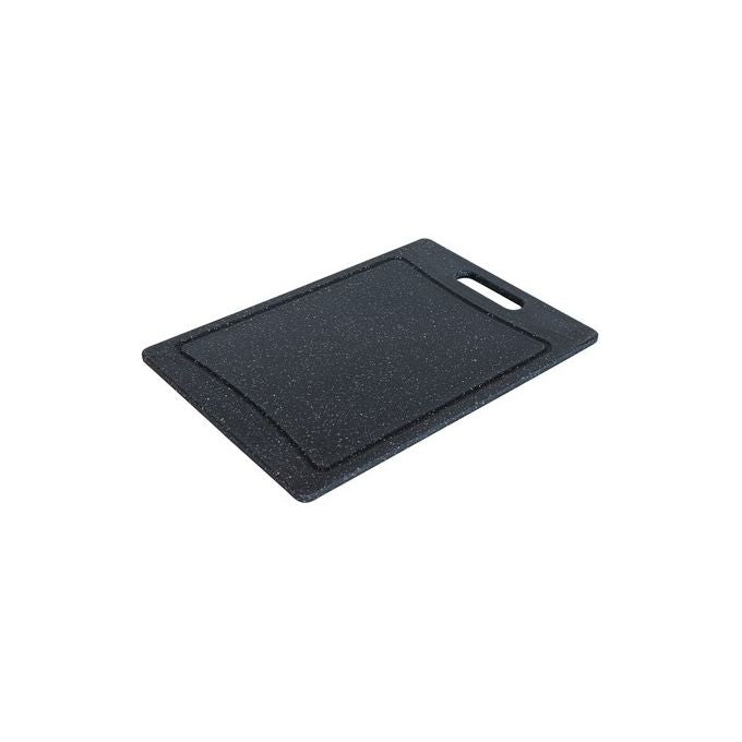 Tagliere con Finitura Marmorizzata in Polipropilene 23,5X16 cm Nero