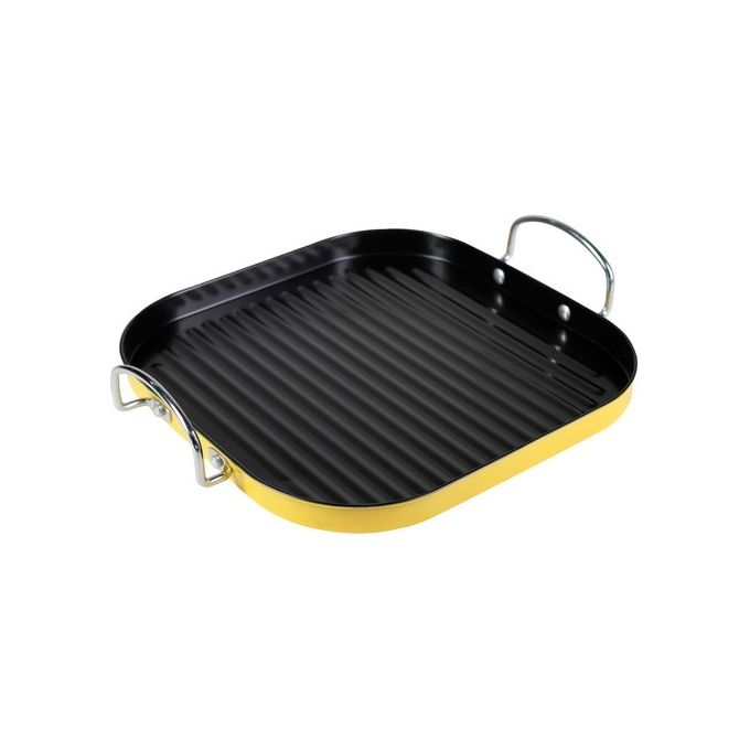 Bistecchiera Quadra 29X29 Gialla