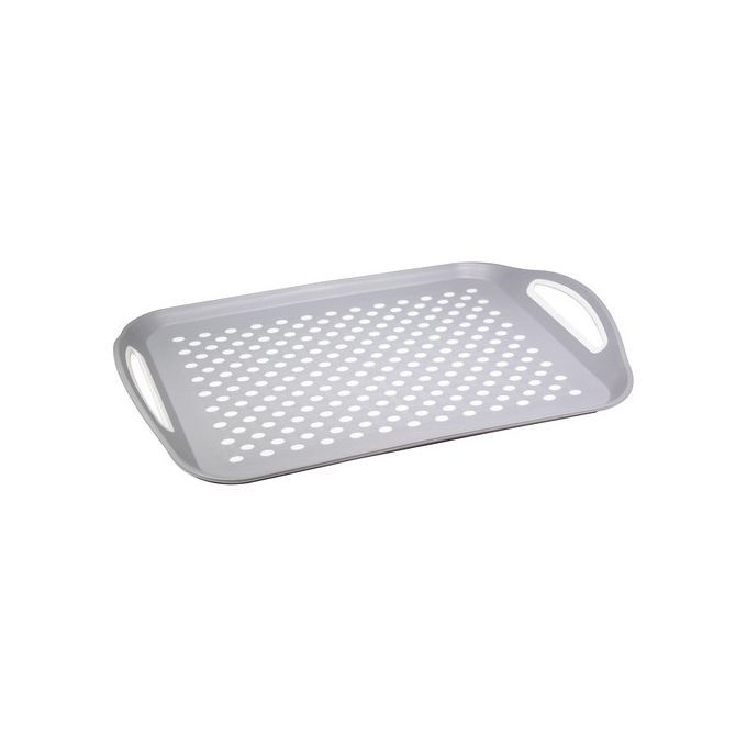 Vassoio antiscivolo Bianco Cm 45,5 X 31,5