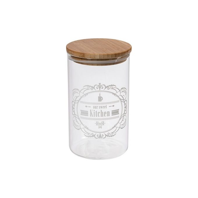 Barattolo Shabby 1 Litro in Vetro Borosilicato