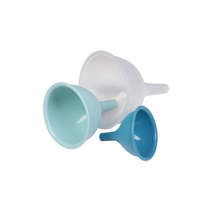 Set 3 Imbuti in Silicone Diametro 10,5-8,5-6,5 cm
