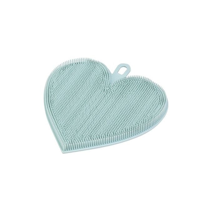 Spugna Scrub Piatti Cuore in Silicone