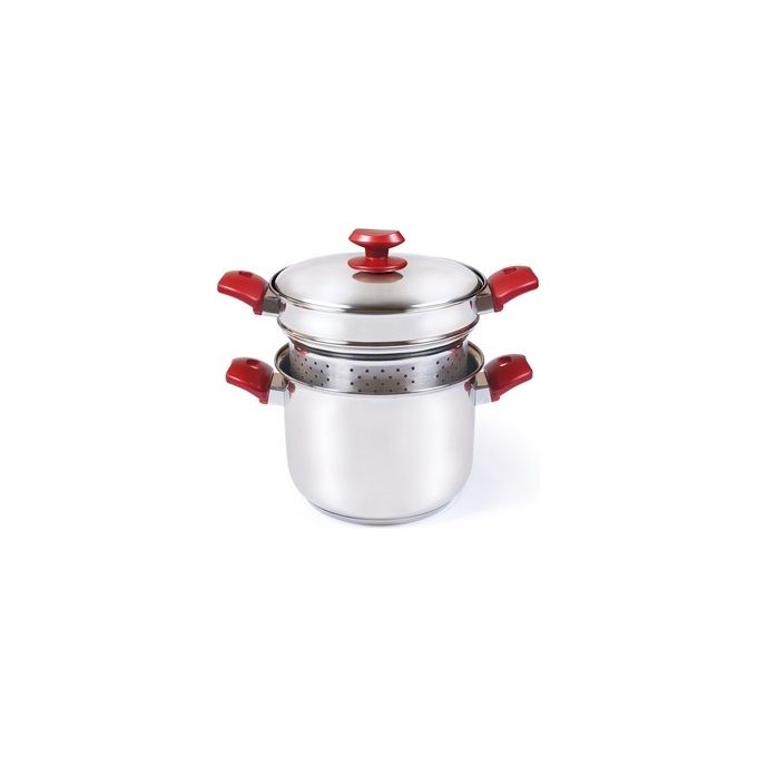 Set 3 Pezzi Spaghetti Stile 22 cm in Acciaio Inox