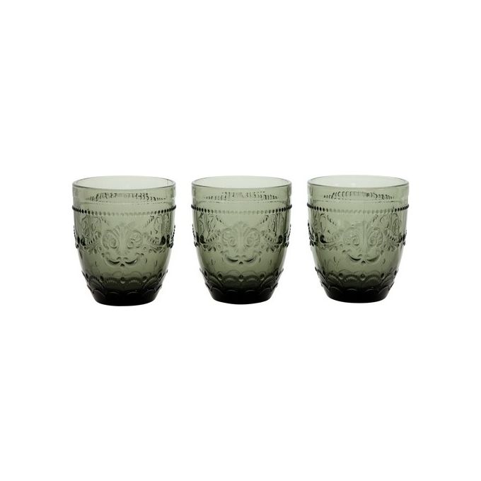 Gruppo 3 Bicchieri Noblesse 300Cc Grigio