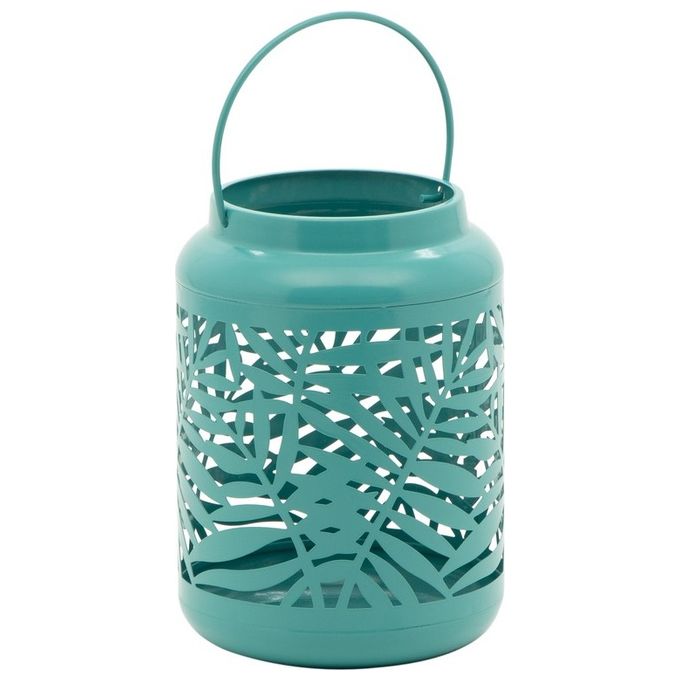 Lanterna Sage in Metallo Verde Acqua